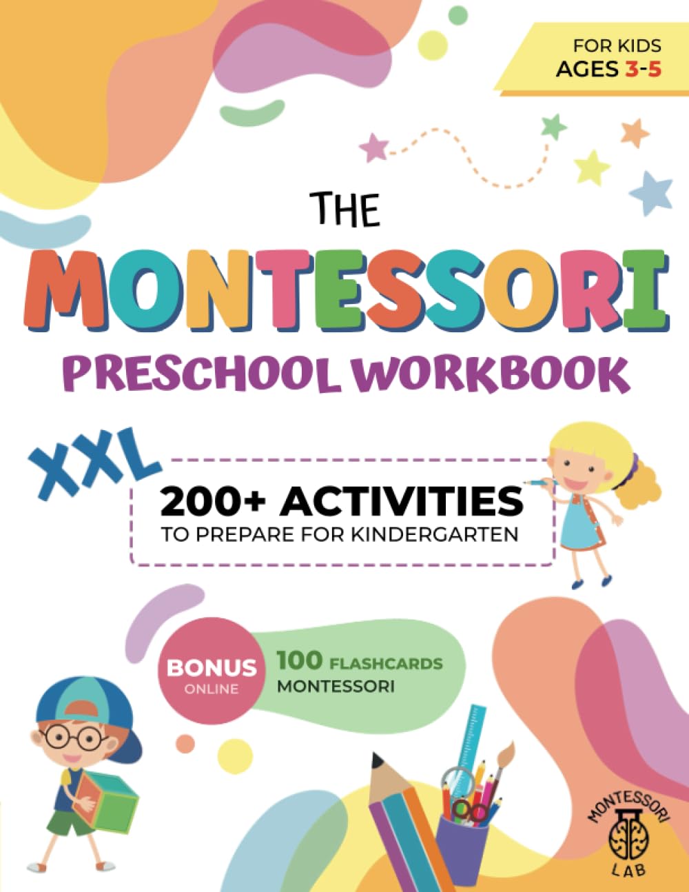 XXL Montessori Preschool Workbook™