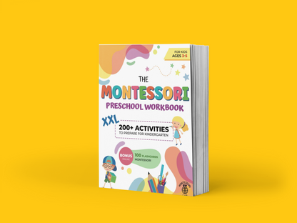 XXL Montessori Preschool Workbook™