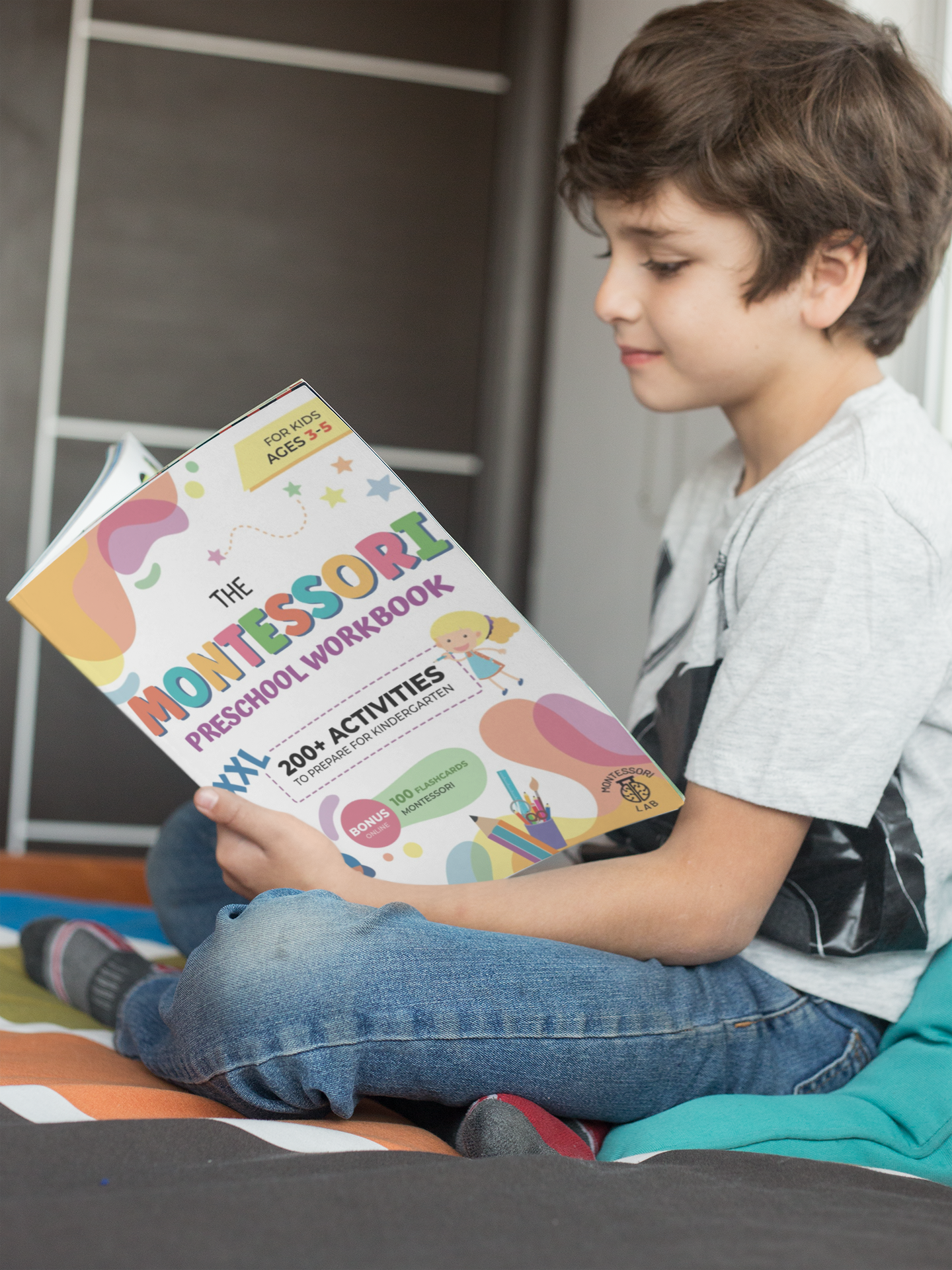 XXL Montessori Preschool Workbook™