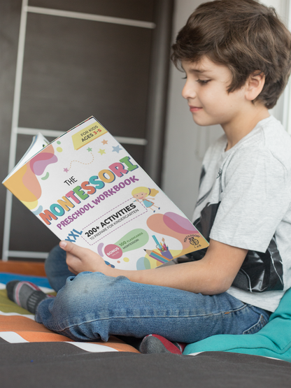 XXL Montessori Preschool Workbook™
